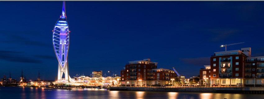 Gunwharf Quays and Spinnaker Tower