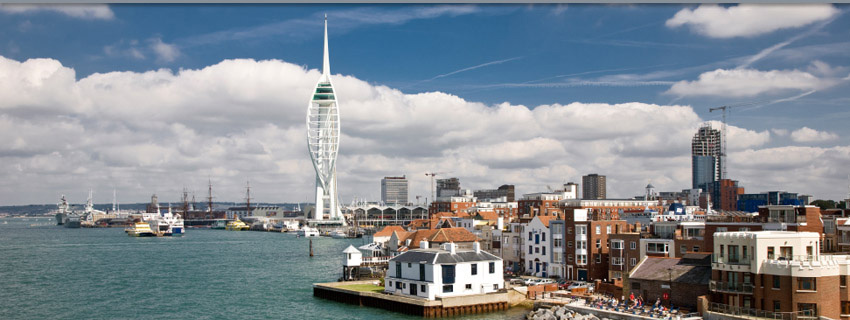 Old Portsmouth waterfront